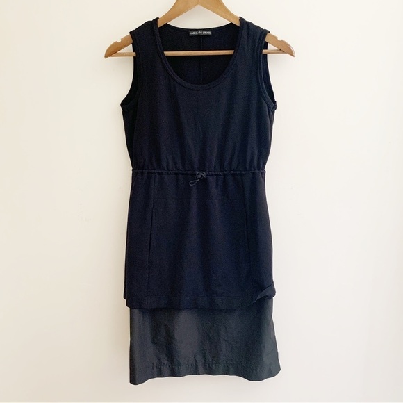 Marc Cain Sports Drawstring Layered Dress N2 US 6 - Picture 1 of 8